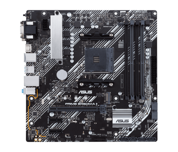 ASUS Płyta główna PRIME B450M-A II AM4 DDR4 HDMI/DVI/DSUB/M.2 mATX - 629851 - zdjęcie 3